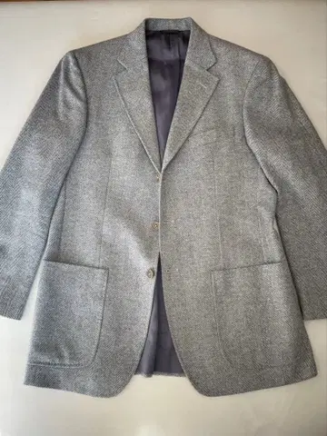 ROSARIO ISAIA 그레이 캐시미어 자켓