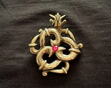 셀틱 아트 루비 펜던트