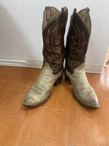 웨스턴 부츠 빈티지