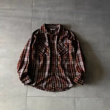 80's Mr.Leggs heavy flannel shirt