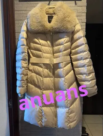 아뉴앙스 퍼 포함 베이지 다운