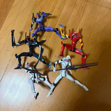 에반게리온 피규어 5체 세트