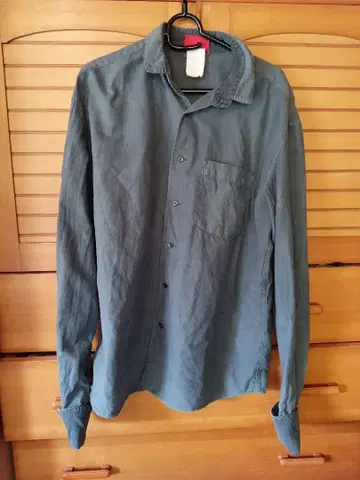 0044 paris 0044 그레이 긴팔 셔츠 00'S Y2K