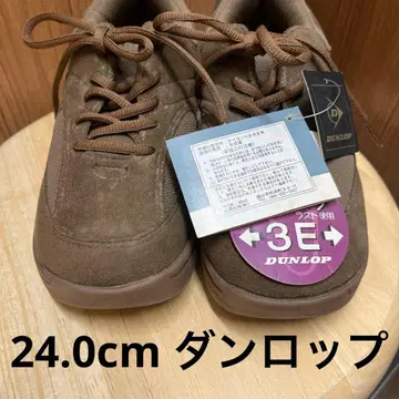 새상품 24cm 던롭 컴포트 워커 브라운