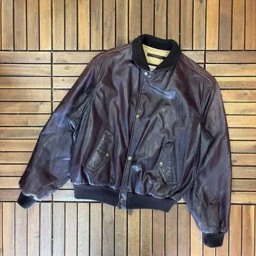 80s CHEVIGNON 셰비뇽 A-2 플라이트 자켓