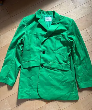 FOREVER 21 테일러드 자켓 그린