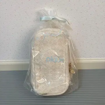 젤라또피케 화이트 레이스 파우치