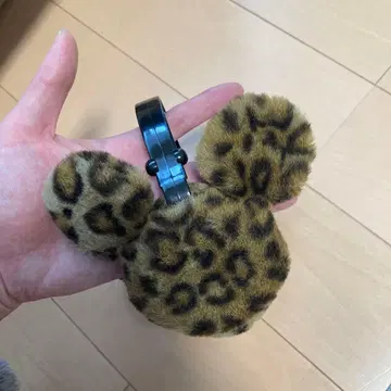 디즈니 레오파드 무늬 귀도리