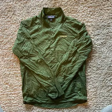 [ Patagonia ] 후디니 스냅T 풀오버 ( 그린 )