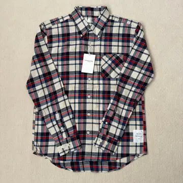 새상품 프라그먼트 데님 바이 반퀴시 뱀 플란넬 셔츠