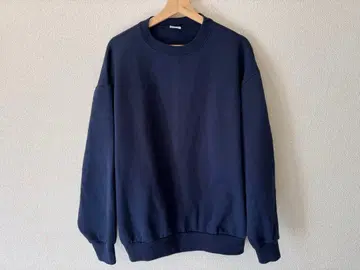 USN 미군 실물 스웨트 셔츠 네이비 L