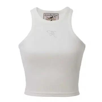 threetimes 탱크탑 화이트