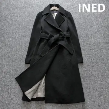 이네드 캐시미어 45% 체스터 코트 벨트 포함