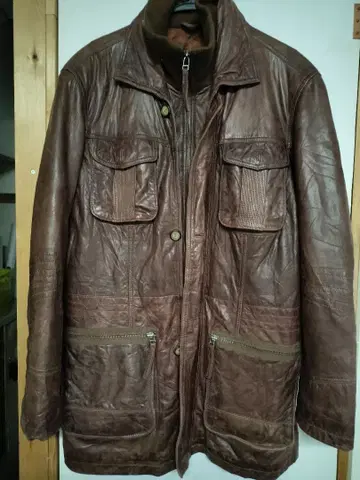 EU 구제 가죽 M65 자켓