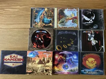 일본반 앨범 10장 세트 할로윈, 감마.레이