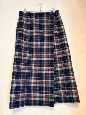 BEAUTY&YOUTH 체크 무늬 타이트 스커트 L