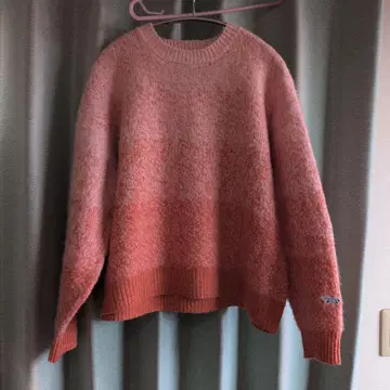 오렌지 [ Coen ] [ PENNEYS ] 그라데 기모 샤기 니트