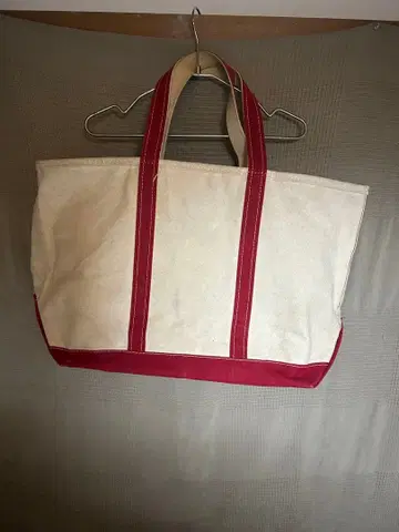 2색 택 데드스탁 엘엘빈 보트 앤 토트 XL