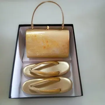 골드 백과 일본 나막신 세트