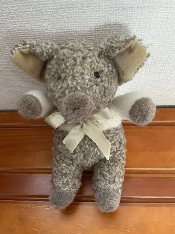 몽수이 monseuil 돼지 봉제 인형 당시 물건 일본제 봉제 인형