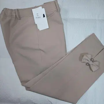 새상품 엠즈 그레이시 손세탁 가능 핑크 베이지 팬츠