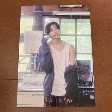 NCT WISH 리쿠 one summer wish A4 포스터