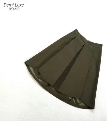 하자품 Demi-Luxe BEAMS 스커트 사이즈 36 일본제 당일 발송