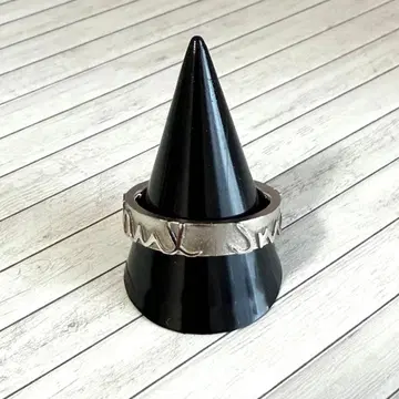 [컨디션 최상] Paul Smith CarvingLogo 반지 #21