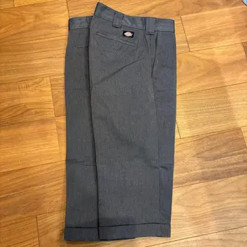 [새상품급] Dickies 디키즈 크롭 워크 팬츠 W34 그레이