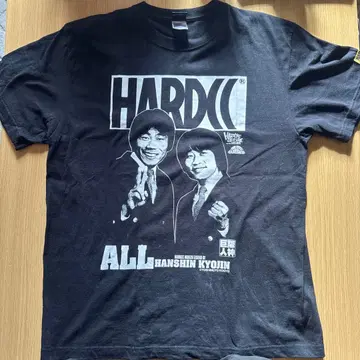 하드코어 초콜릿 올 한신 타이거즈 T셔츠 사이즈 L