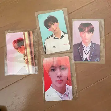 BTS LOVE YOURSELF 결 트레이딩 카드 4장