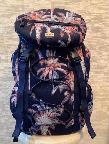 [컨디션 최상] ROXY 팜 트리 패턴 백팩 대용량