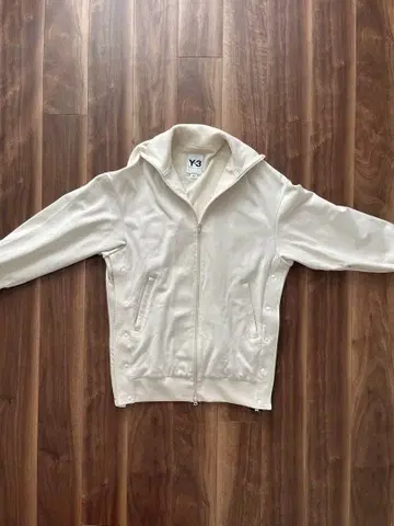 Y-3 화이트 트랙 자켓