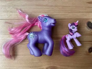 마이 리틀 포니 피규어 세트 대소 2체