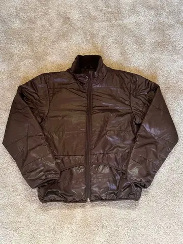 브라운 다운 자켓