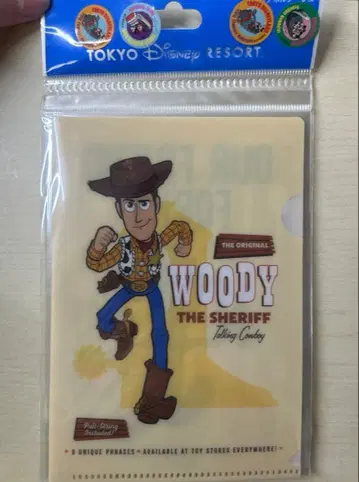 도쿄 디즈니 리조트 토이스토리 4 클리어 홀더 8장 세트