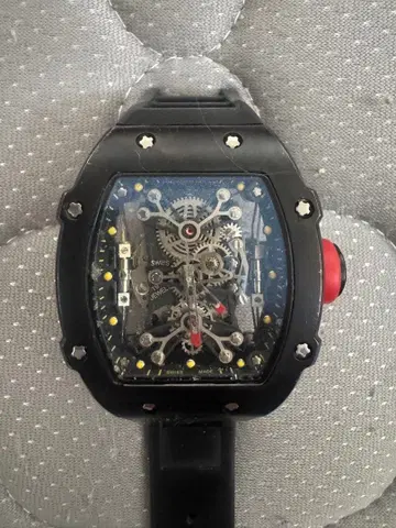 리샤르 밀 자동 와인딩 시계 스켈레톤