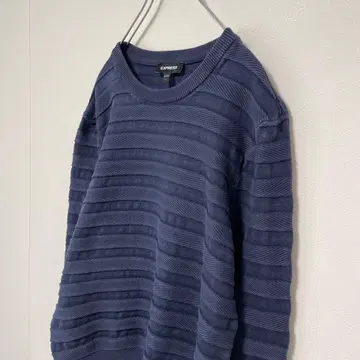 구제 니트 스웨터 더스티 컬러 심플 굿 디자인 개성파