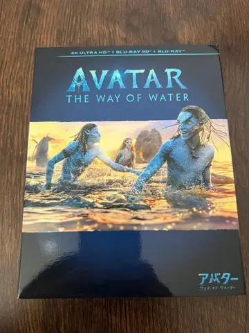 아바타: 웨이 오브 워터 4K UHD와 보너스 디스크만