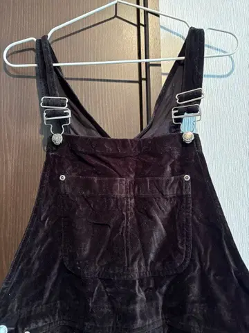 블랙 벨로아 소재 살로펫 L 사이즈