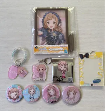 아이돌마스터 샤이니 컬러즈 샤니마스 굿즈 세트 사쿠라기 마노
