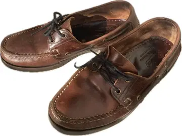 Paraboot 브라운 데크 슈즈