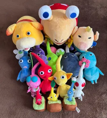 피크민 봉제 인형 묶음 판매