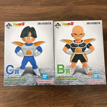 드래곤볼 Z 제일복권 오반 크리링 피규어 세트