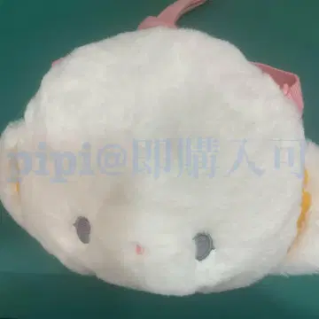 코기뮨 봉제 인형 파우치 원 포인트 하트 퓨로