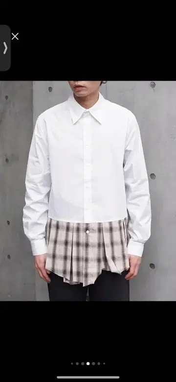 theworldisyouroyster SWAY 플리츠 셔츠