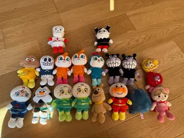 호빵맨 봉제 인형 세트 18체