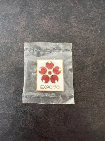 엑스포70 1970년 오사카 만박 핑배치 미개봉 쇼와 레트로