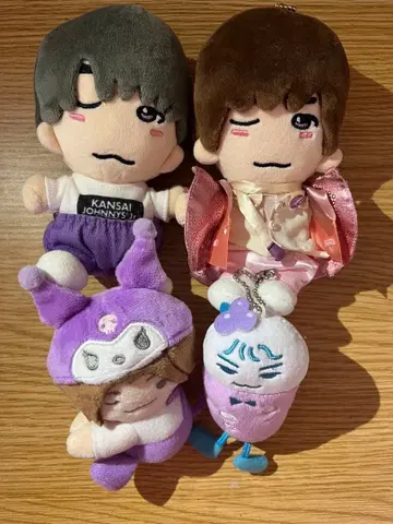 나니와단시 타카하시 쿄헤이 봉제 인형 4체 세트