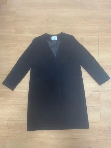 유나이티드 애로우즈 노카라 코트 네이비 새상품급